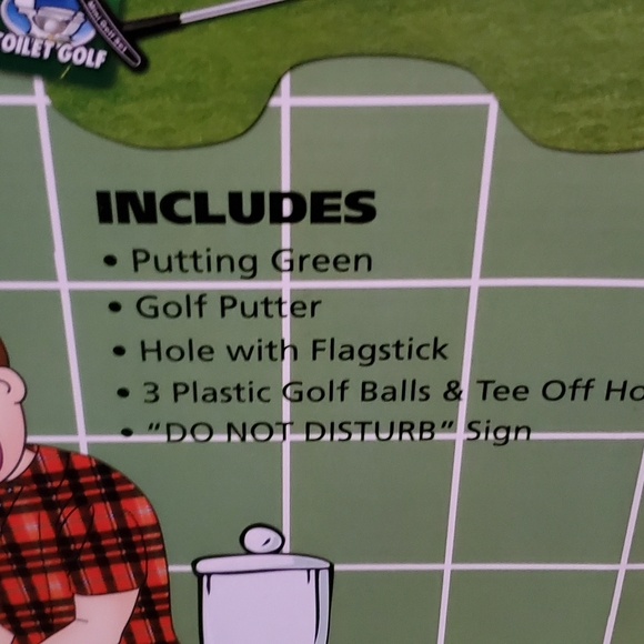 Gag Gift - Toilet Golf - Picture 3 of 3
